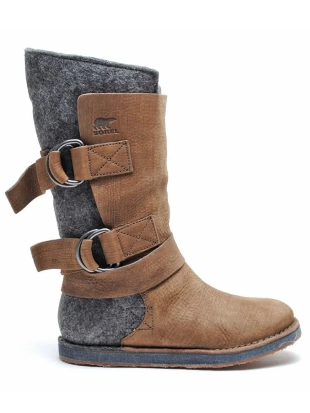 NEW SOREL Chipahko Leather and Felt Boot Women's Size 11